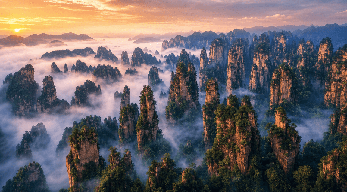 8D Zhangjiajie – Phoenix & Furong Town – Wuhan