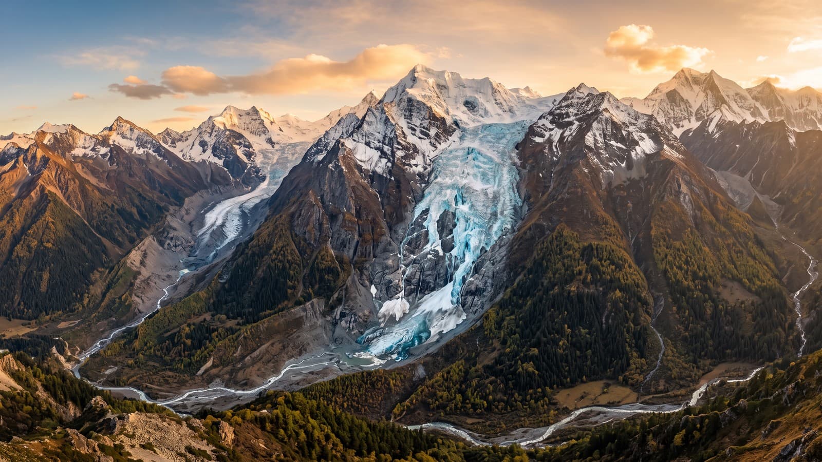 8D Hailuogou Glacier & Zhegu Mt Ski Resort